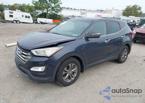 2013 Hyundai Santa Fe Sport z USA, uszkodzony, nr VIN 5XYZUDLBXDG046466